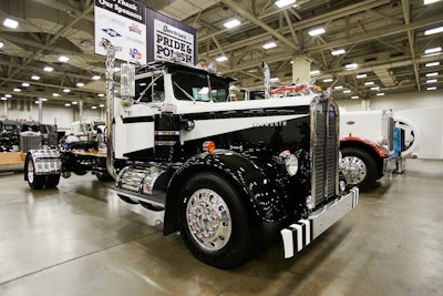 #935 Driver/Owner: Marty and Brenda Glomb Hometown: Taylor, TX Truck: 1955 Black and...