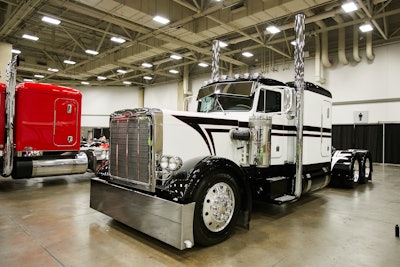 Third place: Willie Lewis and Texas Truck Tuning, of Cleburne, Texas, entered this 1985 Peterbilt 359.