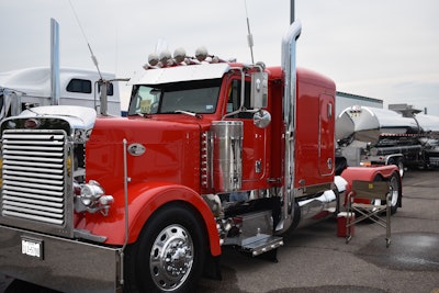 Michael Holland’s 2007 Peterbilt 379 was pulled from the road and retired in early 2018.