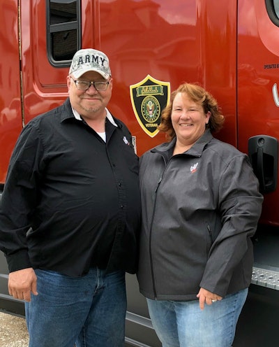 Ed and Tracy Zimmerman were named the 2019 Highway Angels of the Year by the Truckload Carriers Association.