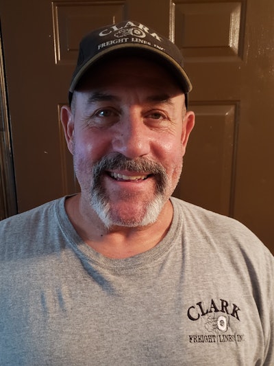 Jack Smith, professional driver with Pasadena, Texas-based Clark Freight Lines for nearly three years, with more than a decade of experience with a commercial driver’s license in total. His freight lanes with Clark take him outside Texas, but his parking needs include areas within in Eastern, Northern and Southern portions of the state, where he sees some opportunity for parking improvement.