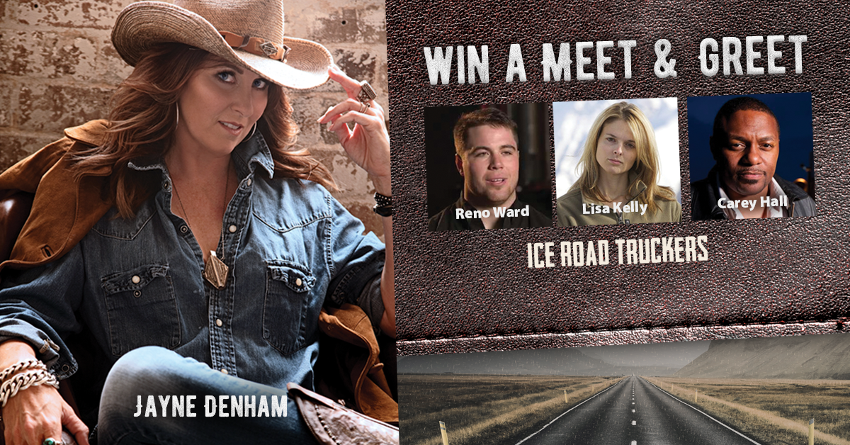Jayne Denham and the Ice Road Truckers
