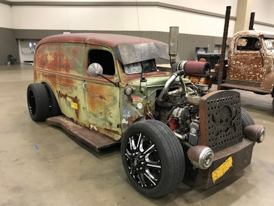 This 1941 Ford is being shown by Benji Martinez with Deuces Garage out of Las Vegas.