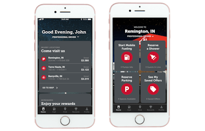 Pilot Flying J will soon add a night mode to its app to make it easier to view at night, or if users just prefer a darker theme.