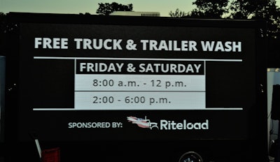 Shortly after this scene, the screen was showing classics from trucking movie history.