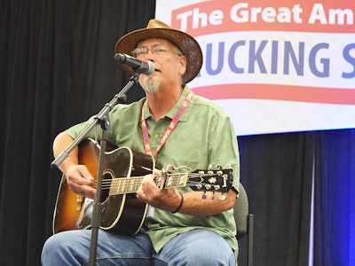 Ken Freeman performed “Rainy Days,” an original he wrote for his wife.