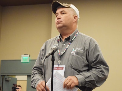 OOIDA Executive Vice President Lewie Pugh was among those who asked the agency to allow drivers to split their 30-minute break into multiple breaks.