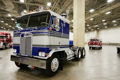 Second place: Pablo Cuellar with Clark Freight Lines, out of La Porte, Texas, drives this 1973 Kenworth K125, “Kenny”.