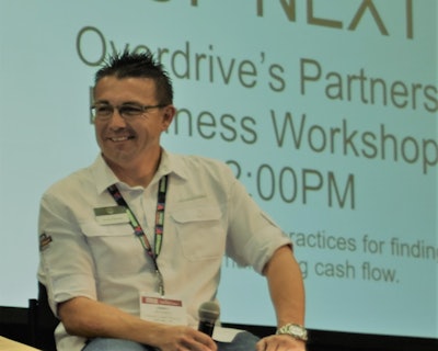 Jimmy Nevarez (pictured here) participated in a cash-flow/freight-strategy-related panel discussion at the Great American Trucking Show in August. Read a report from that discussion via this link.