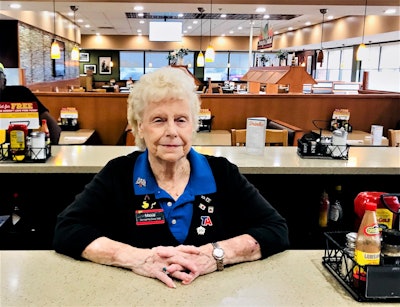 Maxie Satterfield, in the Terrell, Texas, TA where she works