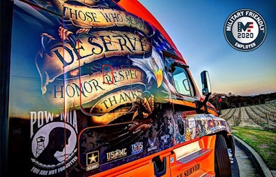 Schneider has been named a Military Friendly Employer by VIQTORY for the 13th time.