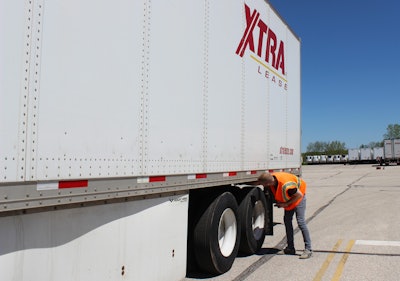 A tire problem can be the most common cause of disabling a trailer, so tire pressure and tread depth are critical inspection points in preventive maintenance.