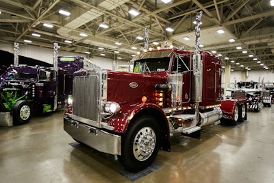Dennis White’s 1987 Peterbilt 359 took about 15 months to restore before it was entered into the Great American Trucking Show Pride & Polish competition in August. (Photos by Jason Kindig)