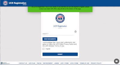 UCR Plan has acknowledged that its online National Registration System could have exposed the Social Security or Tax ID numbers of 30,000 truck drivers and carriers due to a website vulnerability in March.