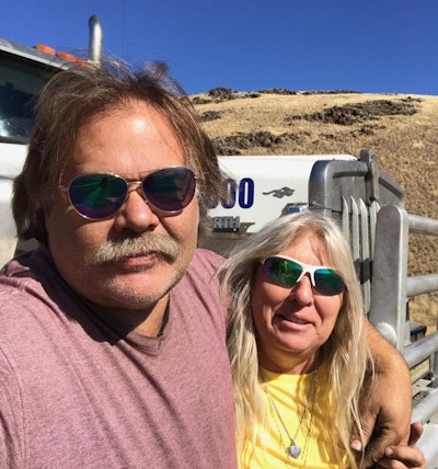 Allan Workman, pictured with his wife and business partner, Billie.