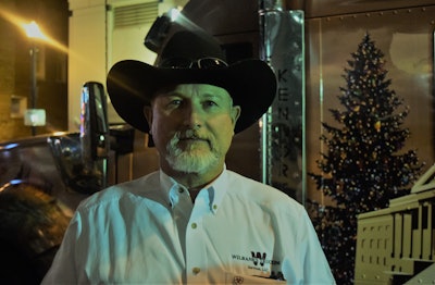 Brumbach Stephens’ primary role is in sales with Wilbanks today — though he’s point driver on a haul for the company, he says, once every few months or so.