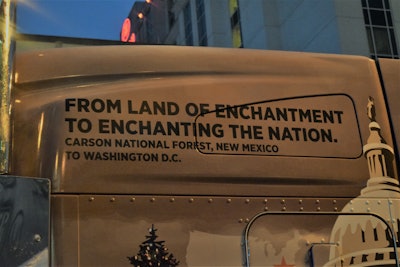 View at the top of the sleeper.