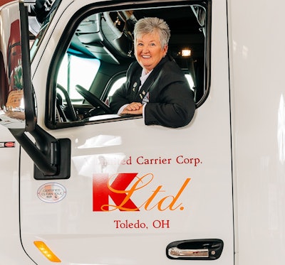 Tank hauler of the year Barbara Herman