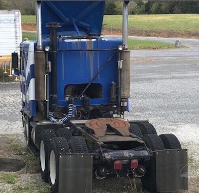Keegan says after more than 20 years without being on the road, the truck needed some TLC to get it into prime condition again.