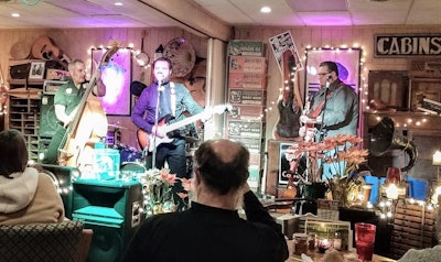 Jason Lee Wilson & James County, pictured during a two-hour-plus performance Friday, January 10, that ranged across a bevy of original songs as well as notable covers from across the American songbook.