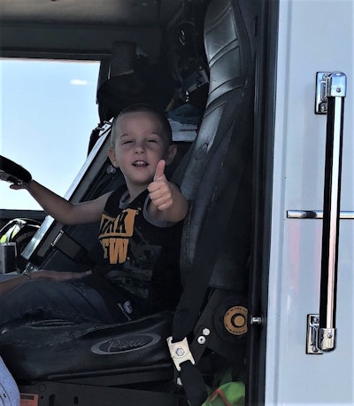 Young Liam Salmon passed away on Dec. 31, 2020, at five years old after a battle with DIPG.