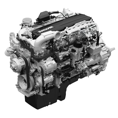 More than half of on-highway Peterbilts spec’d in 2019 had a Paccar MX-13 or MX-11 engine, leaving the others to Cummins’ larger X15. In Classes 5-7, more customers are showing interest in gasoline power.