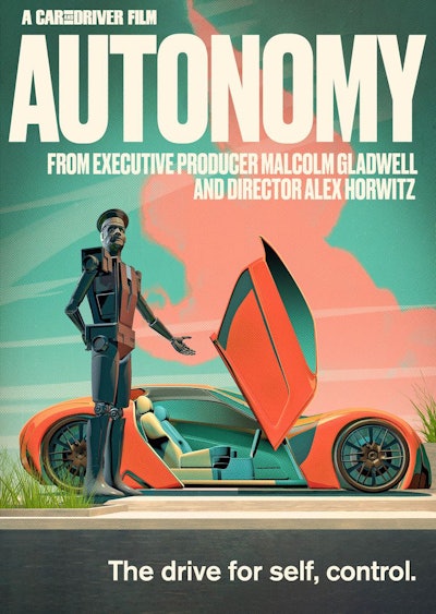 The “Autonomy” film is available for rental via streaming services at Amazon, and purchase via iTunes, among other places.