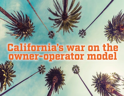 Swept up by attempts to reign in worker misclassification are legitimate owner-operators who purchased their own trucks and contract under a larger fleet’s authority. California’s law, in a tense legal fight with trucking groups, could pave the way for similar laws in other states, should it prevail in court.