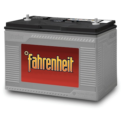 East Penn’s Fahrenheit AGM battery technology is equipped with the company’s Thermal Shielding Technology to better handle cycle service, varying climates, intense vibration and increasing key-off power demands.