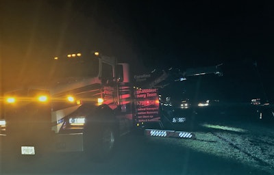 “If you are ever in South Carolina” and unfortunate enough to need a tow, Banks says, “call Carolina Fleet. they will treat you right.”