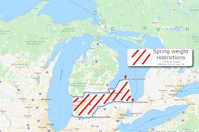Michigan Weight Restrictions 2020 02 24 10 17