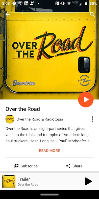 Tap that “subscribe” button and you can then select an option to receive notifications when new episodes arrive.
