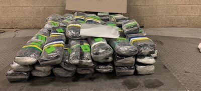 Border Patrol agents found more than $18 million worth of drugs in a load of broccoli. (CBP photo)