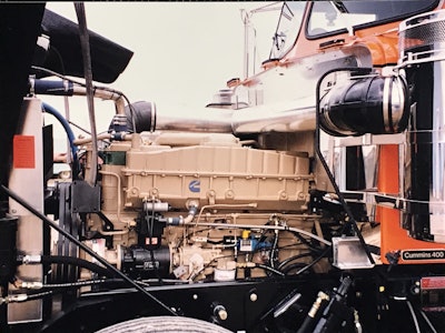 Cameron added a 400 Cummins Big Cam 3 with an Eaton RTLO16713A transmission.