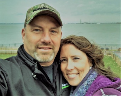 Erick and his wife, Sandy Engbarth; she is dealing with closures as well. She works as a schoolteacher and has been utilizing online video platforms to stay instructionally in touch with students from their North Carolina home, Erick says.