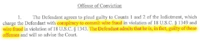 Hickey’s plea agreement shows him pleading guilty to wire fraud and conspiracy to commit wire fraud with others. As noted by Postal Inspection Service Inspector Cohen, Hickey’s unnamed coconspirators were outside U.S. law enforcement jurisdiction, as far afield as Pakistan. Hickey’s role in the fuel-advance and double-brokering identify theft scheme detailed below was key to laundering more than a million dollars to deliver a considerable amount of it to actors overseas.