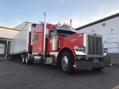 Rick Sterling has kept steady work in recent weeks hauling cheese with his 2005 Peterbilt 379. He applied for a PPP loan a few weeks ago but didn’t hear back about the status of his application. He said he’s trying again with the looming second round of funding, having already filed his application.