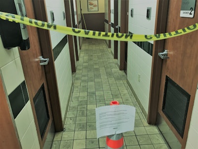 Said showers last Thursday …