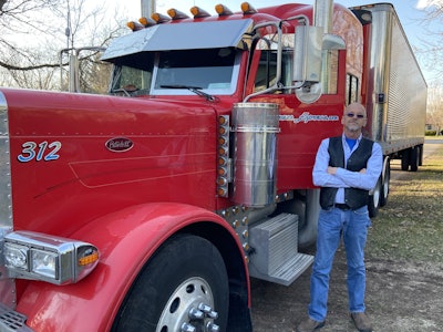 Like many independents, Wisconsin-based cheese hauler Rick Sterling, who drives this 2005 Peterbilt 379, experienced about eight weeks of slow freight in the spring as the pandemic prompted widespread lockdowns. He paid his only driver extra and gave him preference for Sterling’s Bluegrass Express hauls to help ensure he didn’t lose him. After missing out on the first round of funding under the Paycheck Protection Program, Sterling considered seeking a loan in the second round, then decided he had enough cash on hand and assumed that food hauling would be stable for the rest of the year. The second half of 2020 has been “decent,” he said, and he doubts he’ll apply for 2021 PPP funding.