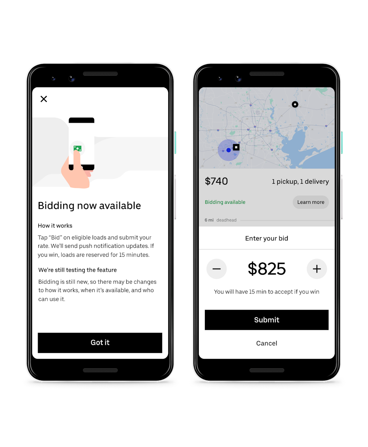 News roundup, April 16 Uber Freight adds inapp bidding, Convoy