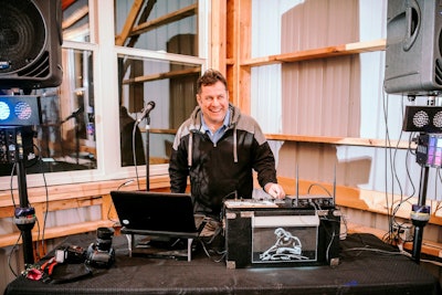 Cliff R. Larson, 47 today, runs his own business in Pulse Entertainment, specializing in private events as a DJ. He’s been basically shut down since March 16 in the COVID-19 pandemic, and like many truckers is hopeful for a return to some semblance of business normalcy. This picture of his was take by Ashley Marana of Custom Obscura Photography.