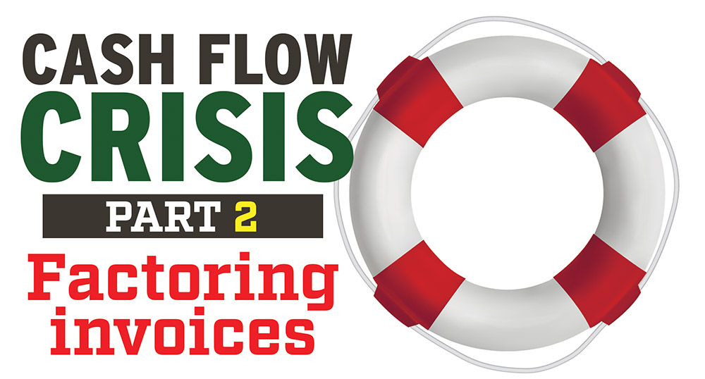 cash flow crisis factoring invoices