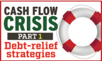 Cash Flow Crisis Part 1 Debt-relief strategies with life preserver
