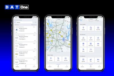For current users of the DAT Trucker app, with similar functionality, DAT One will replace that app. Users will be “automatically notified to download DAT One from Google Play or the App Store,” the company says, adding it’s confident about the likely adoption rate, considering how well-used its mobile apps are.