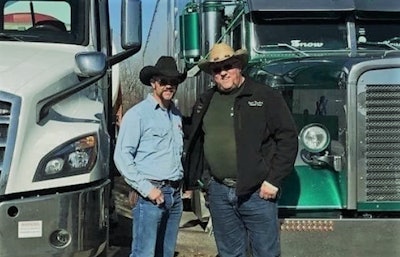 Jeremy Brannan (left) with Daniel Snow