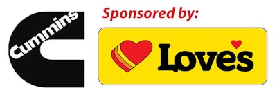 Thanks to Driver of the Year program sponsors Cummins and Love’s Travel Stops, each grand prize winner will receive $25,000, while the two runners-up in each division will win $2,500.