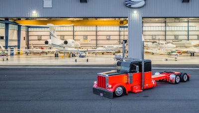 Keeping customized trucks in his fleet has helped with driver recruitment, says owner James Davis.