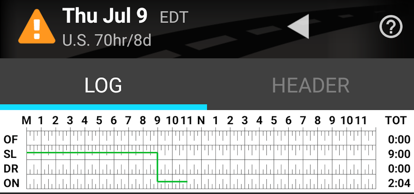 How To Log The New 7 3 Split Sleeper In The Hours Of Service Overdrive