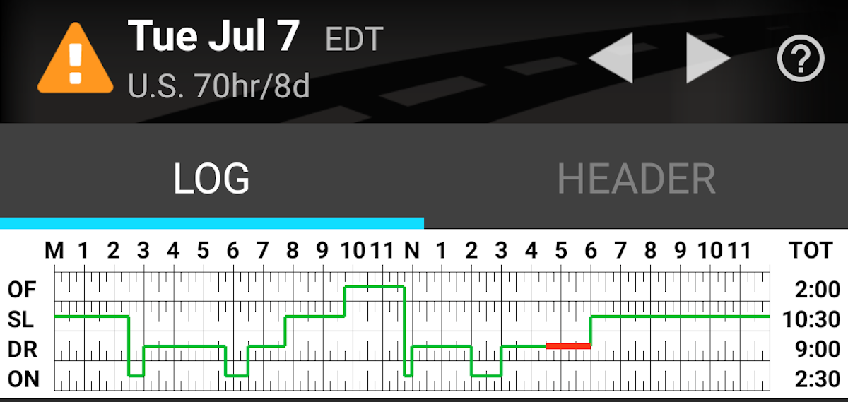 How To Log The New 7 3 Split Sleeper In The Hours Of Service Overdrive