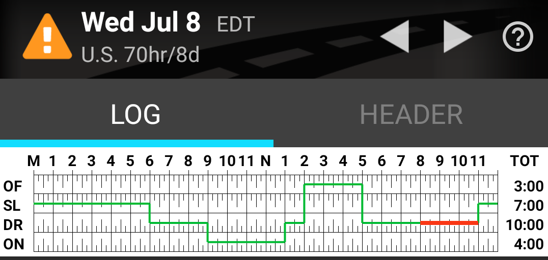 How To Log The New 7 3 Split Sleeper In The Hours Of Service Overdrive